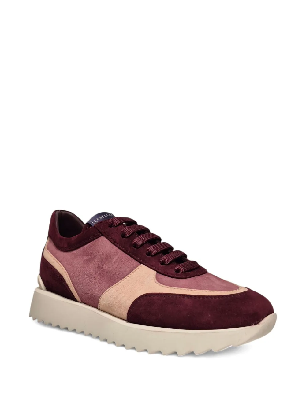 Le Silla Suède sneakers Roze