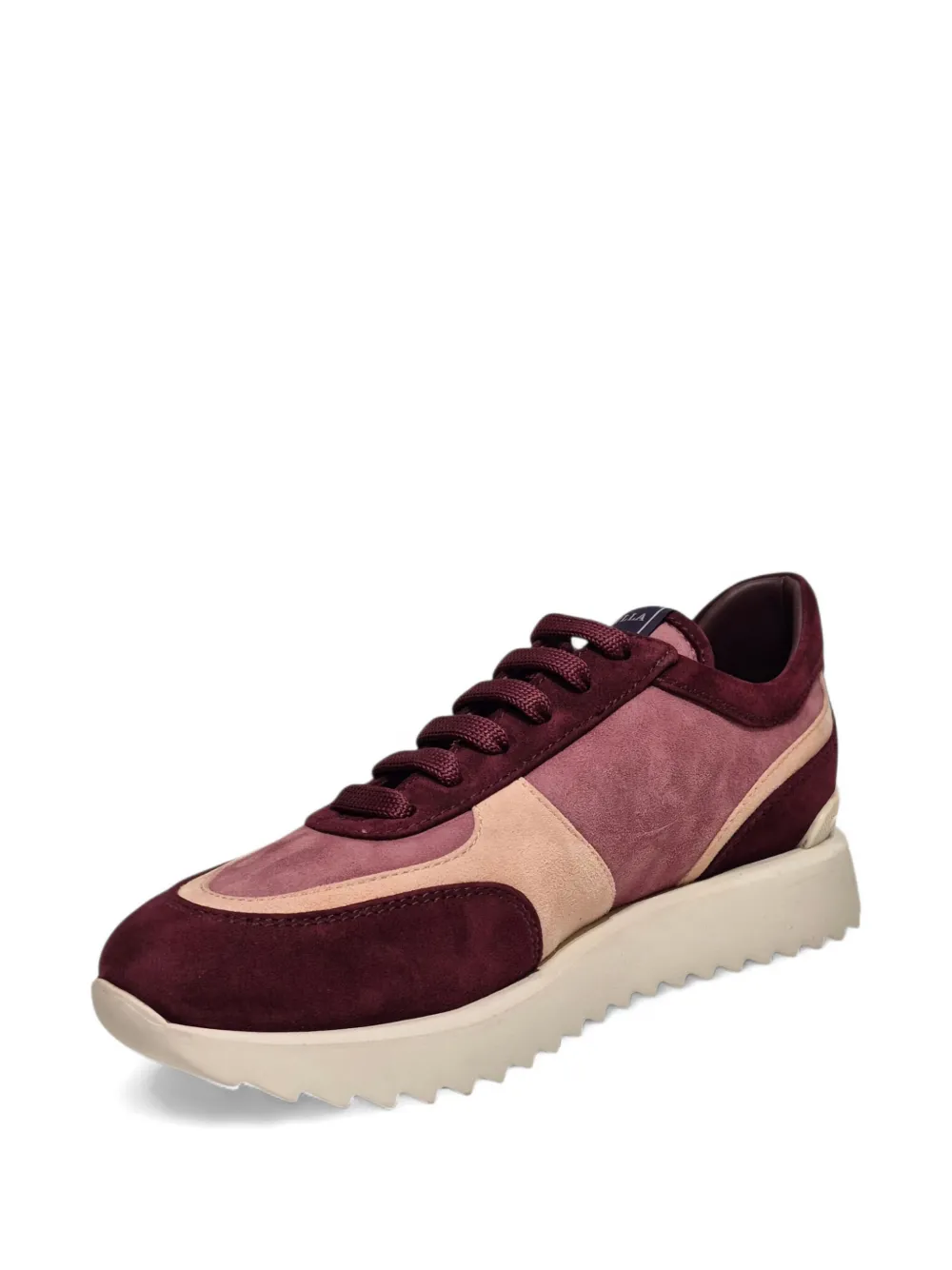 Le Silla Suède sneakers Roze