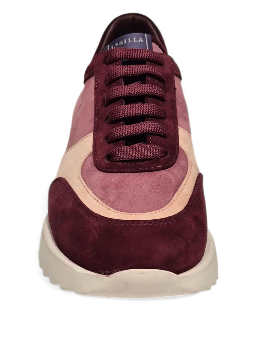 Le Silla Suède sneakers Roze