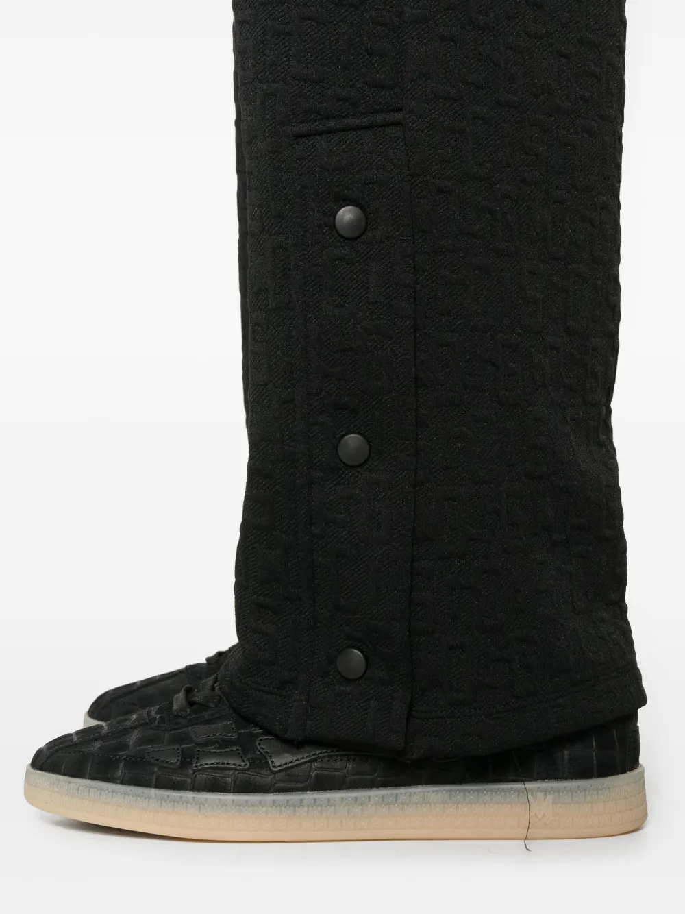 GCDS Katoenen broek Zwart