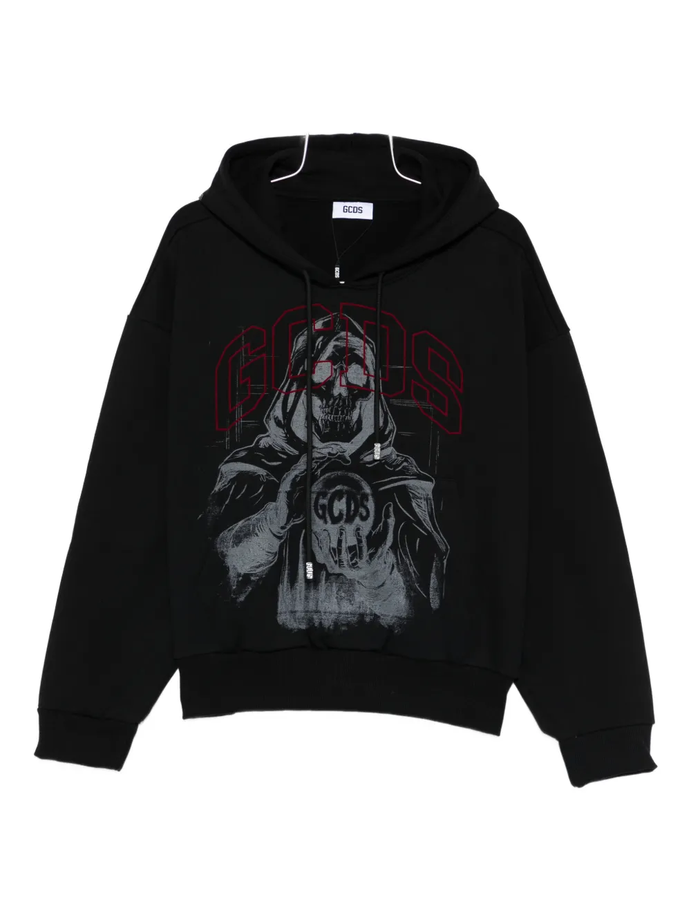 GCDS hoodie con estampado gráfico | negro | Image 1
