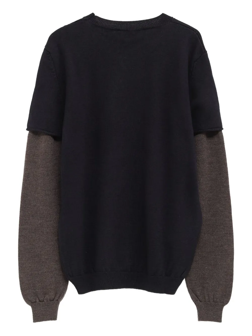 Paloma Wool Cobre layered-sleeve sweater - Zwart