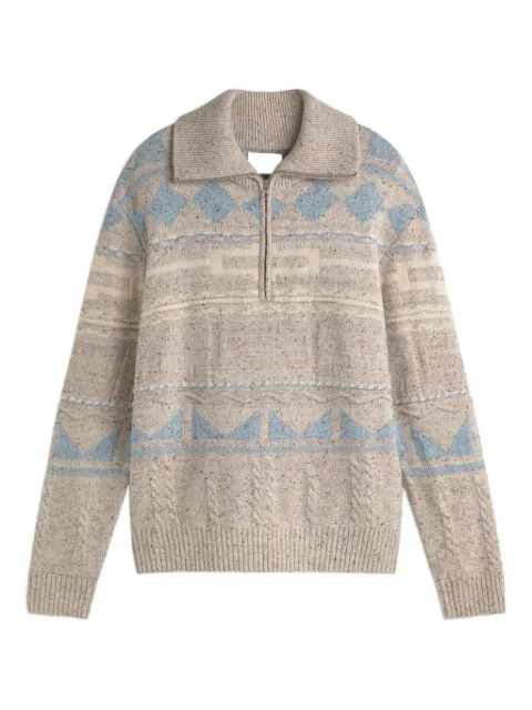 NN07 half-zip sweater