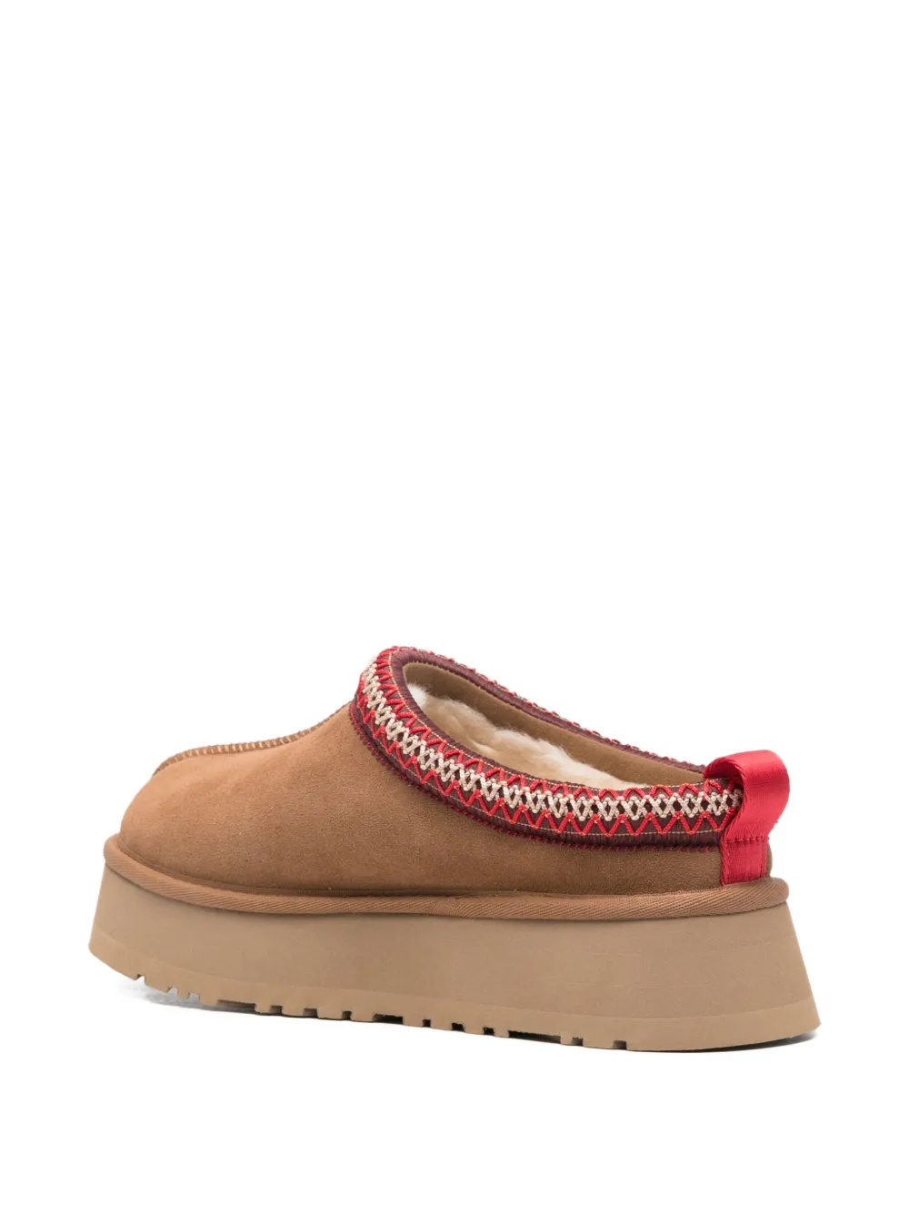 Ugg Tazz Chestnut Suede Slipper In Brown