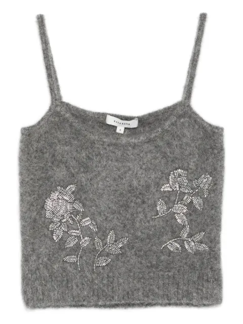MARKGONG top con detalles florales