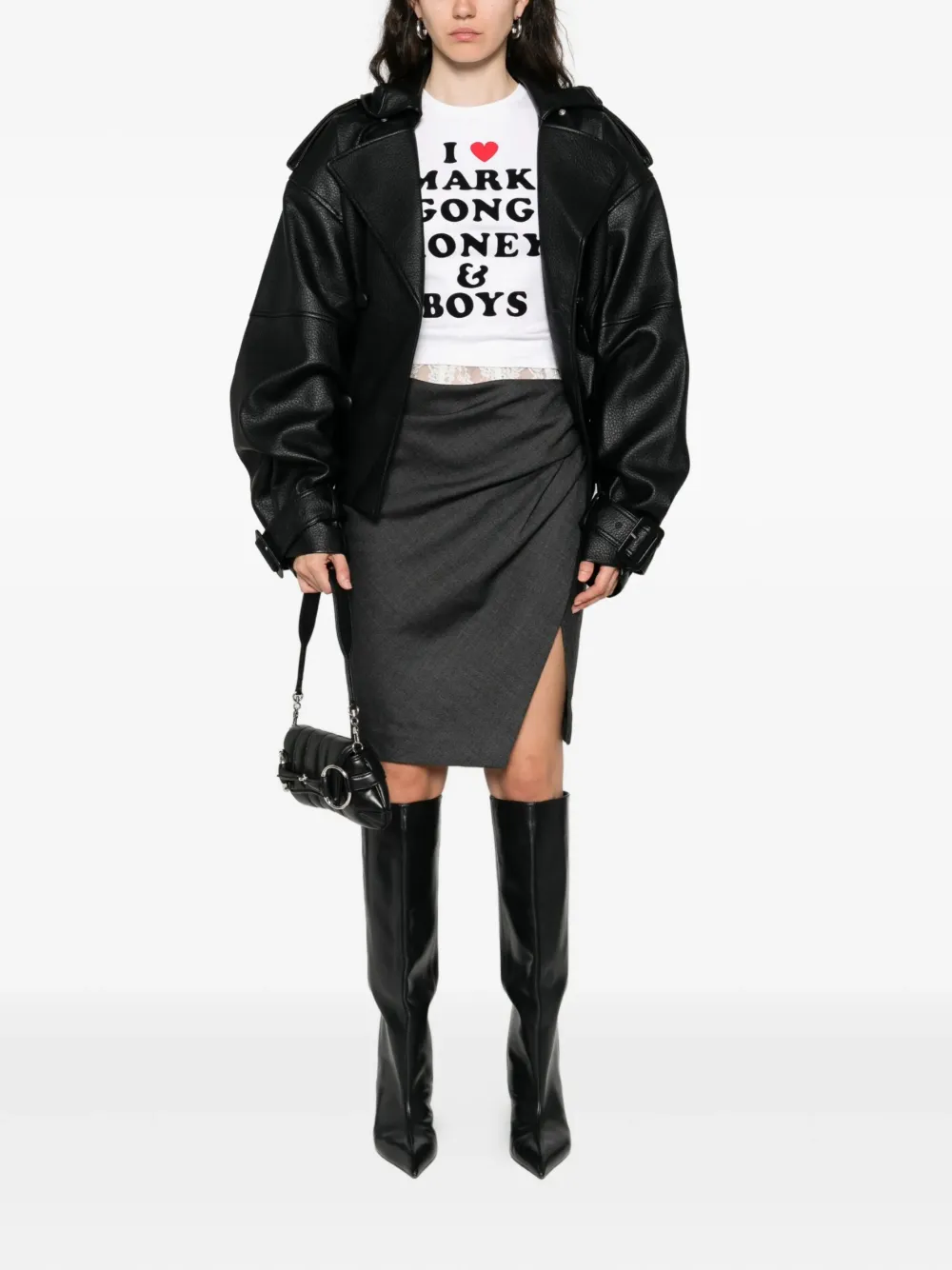 MARKGONG slogan-print T-shirt | T-Shirts & Jersey Shirts | Image 2
