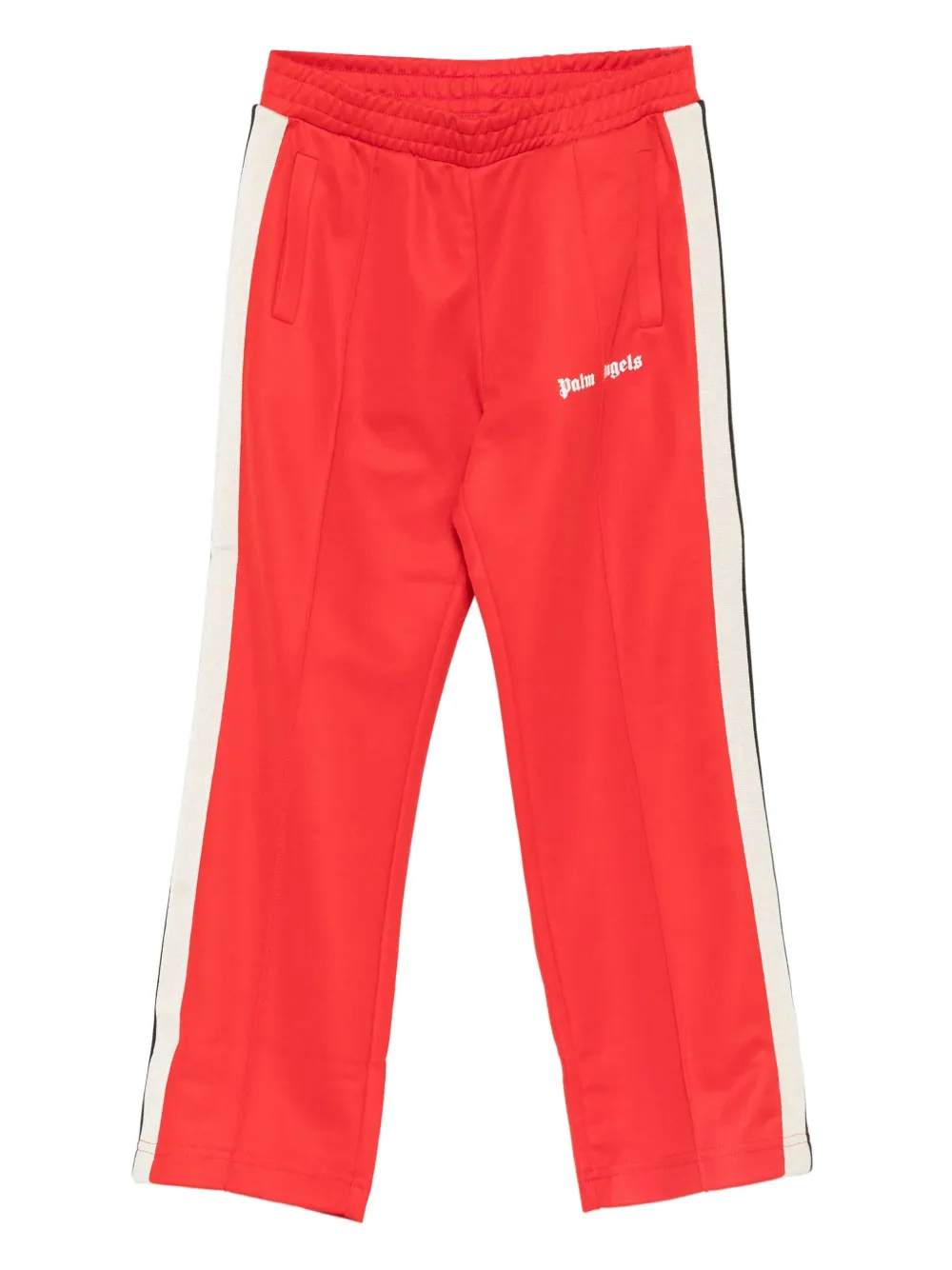 Palm Angels Kids logo-detail trousers | Red | Image 1