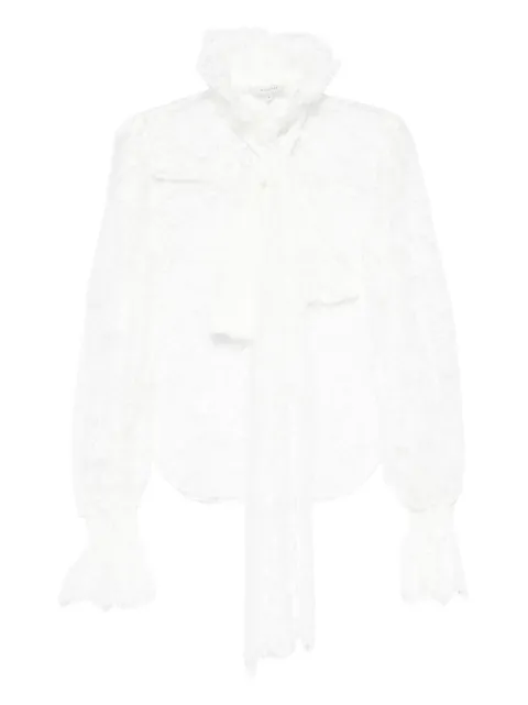 MARKGONG lace tie blouse