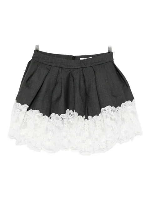MARKGONG lace-trim skirt