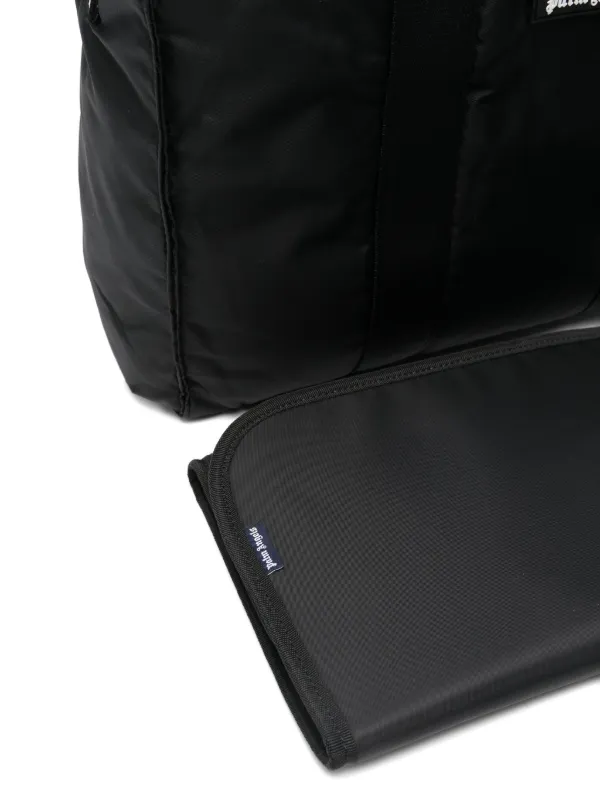 Palm Angels ボディバッグ Palm Angels logo-embroidered Belt Bag | Black | FARFETCH