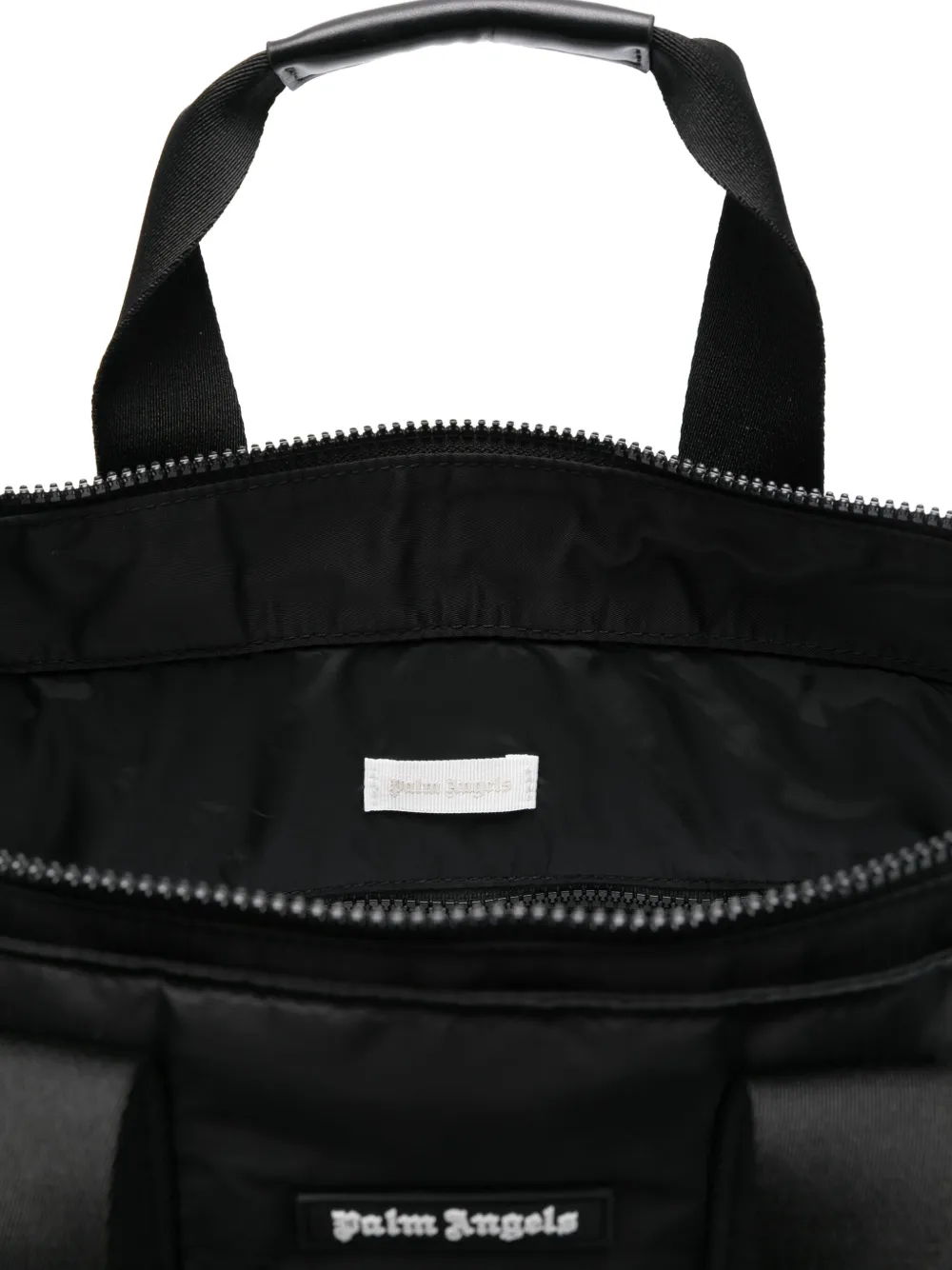 Palm Angels Kids Luiertas met logoband Zwart