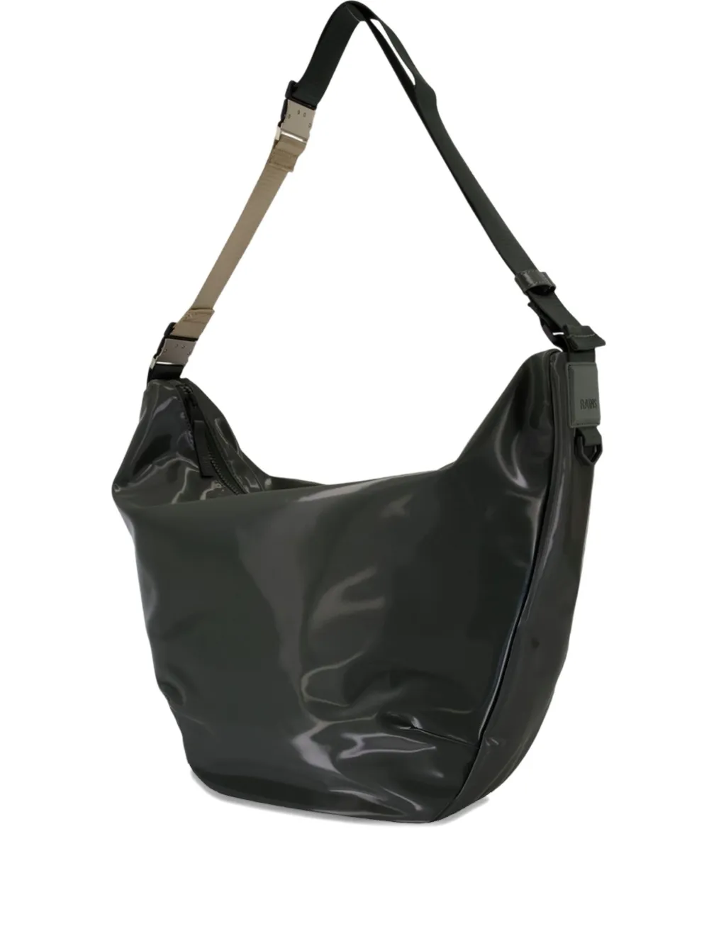 Rains Valera Top-zip Shoulder Bag In Green