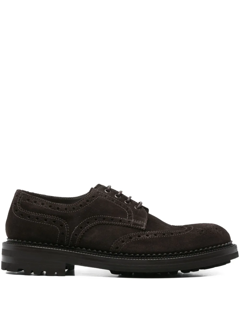 Green George suede derby shoes - ブラウン Green George suede derby shoes - ブラウン