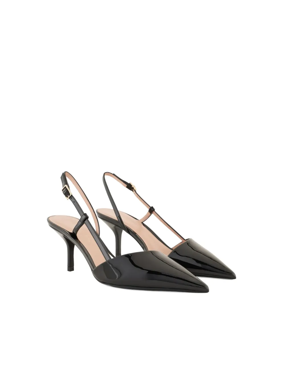 Giorgio Armani 65mm Pointed-toe Pumps In Black