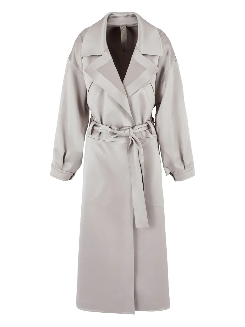 Giorgio Armani belted trench coat | Grey | Image 1
