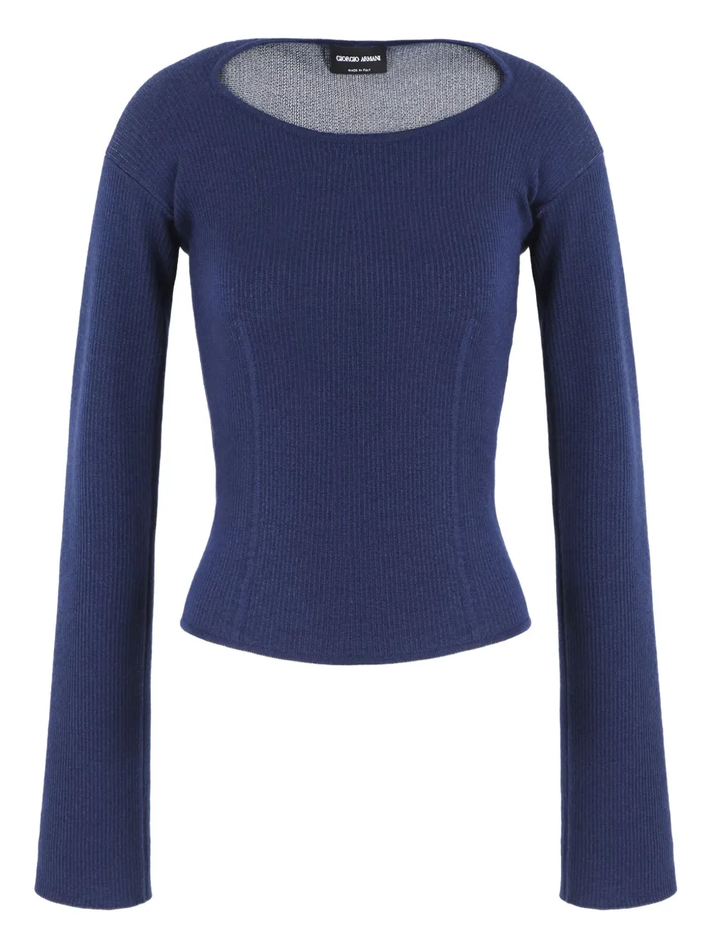 Giorgio Armani long-sleeve sweater - Blu