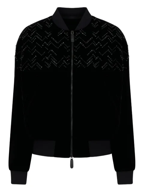 Giorgio Armani embellished bomber jacket