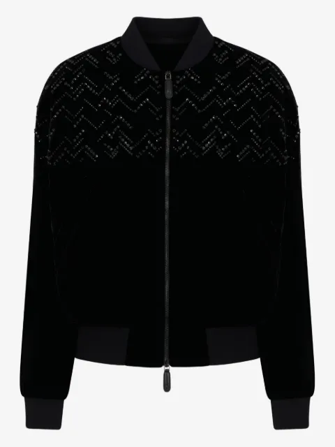 Giorgio Armani 缀饰飞行员夹克