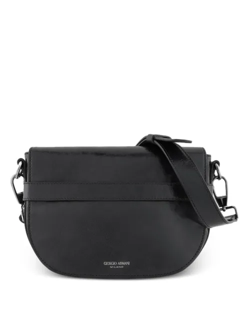 Giorgio Armani buckle strap shoulder bag
