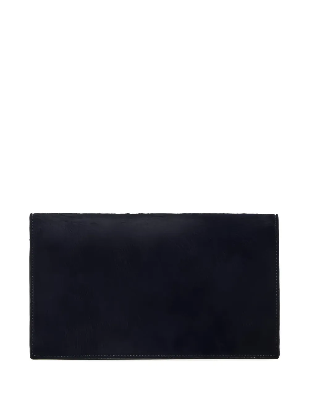 Giorgio Armani calf hair clutch bag - Blauw