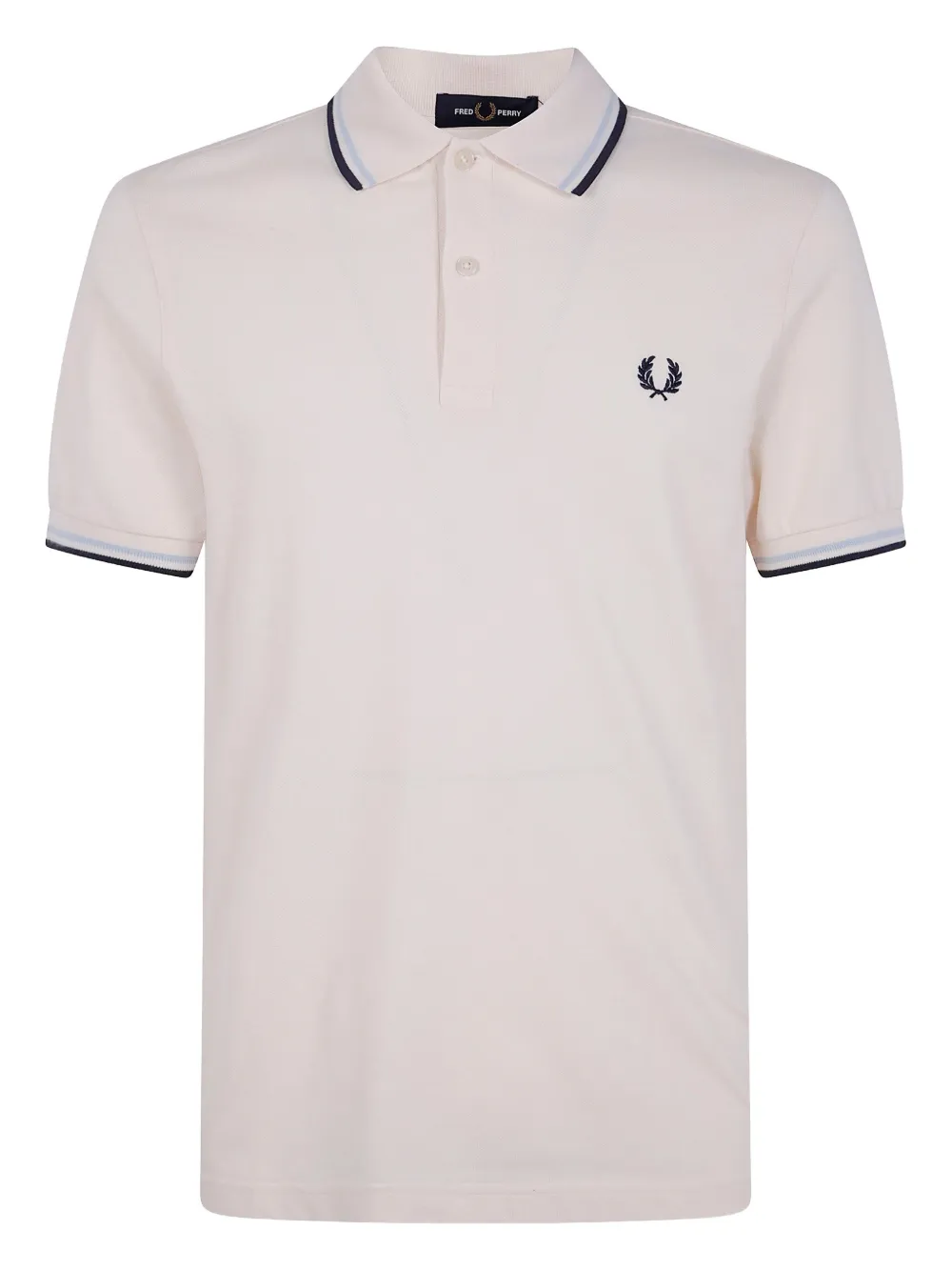 Fred Perry laurel-wreath polo shirt | White | Image 1