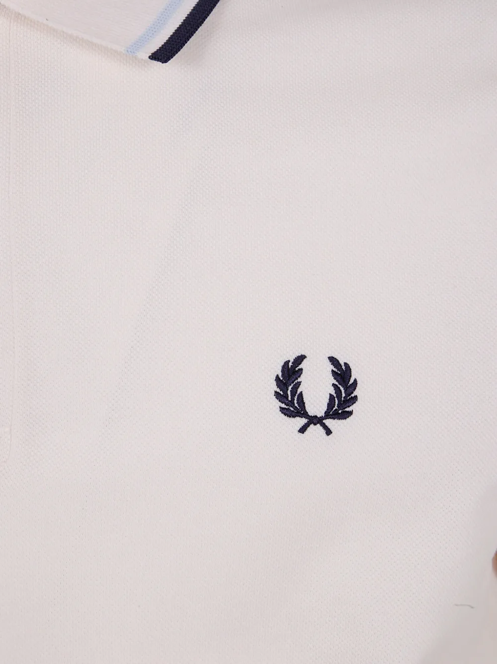 Fred Perry Laurel-wreath Polo Shirt In White
