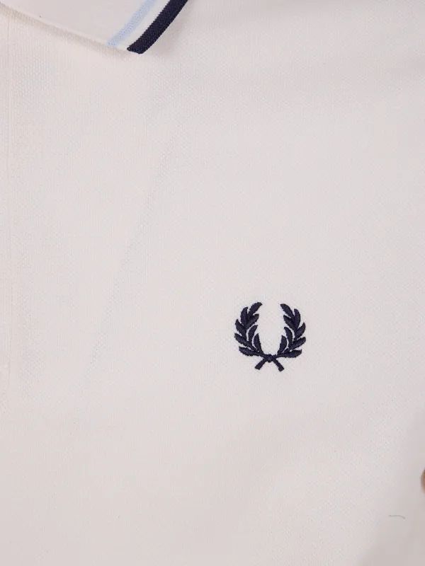 Fred Perry laurel-wreath Polo Shirt | White | FARFETCH PH