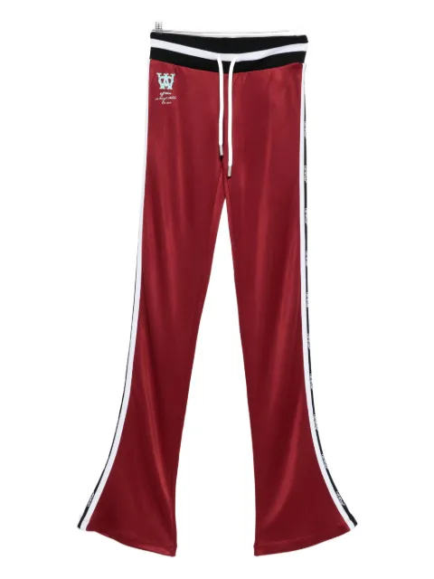 Off-White logo-detailing striped track pants 
