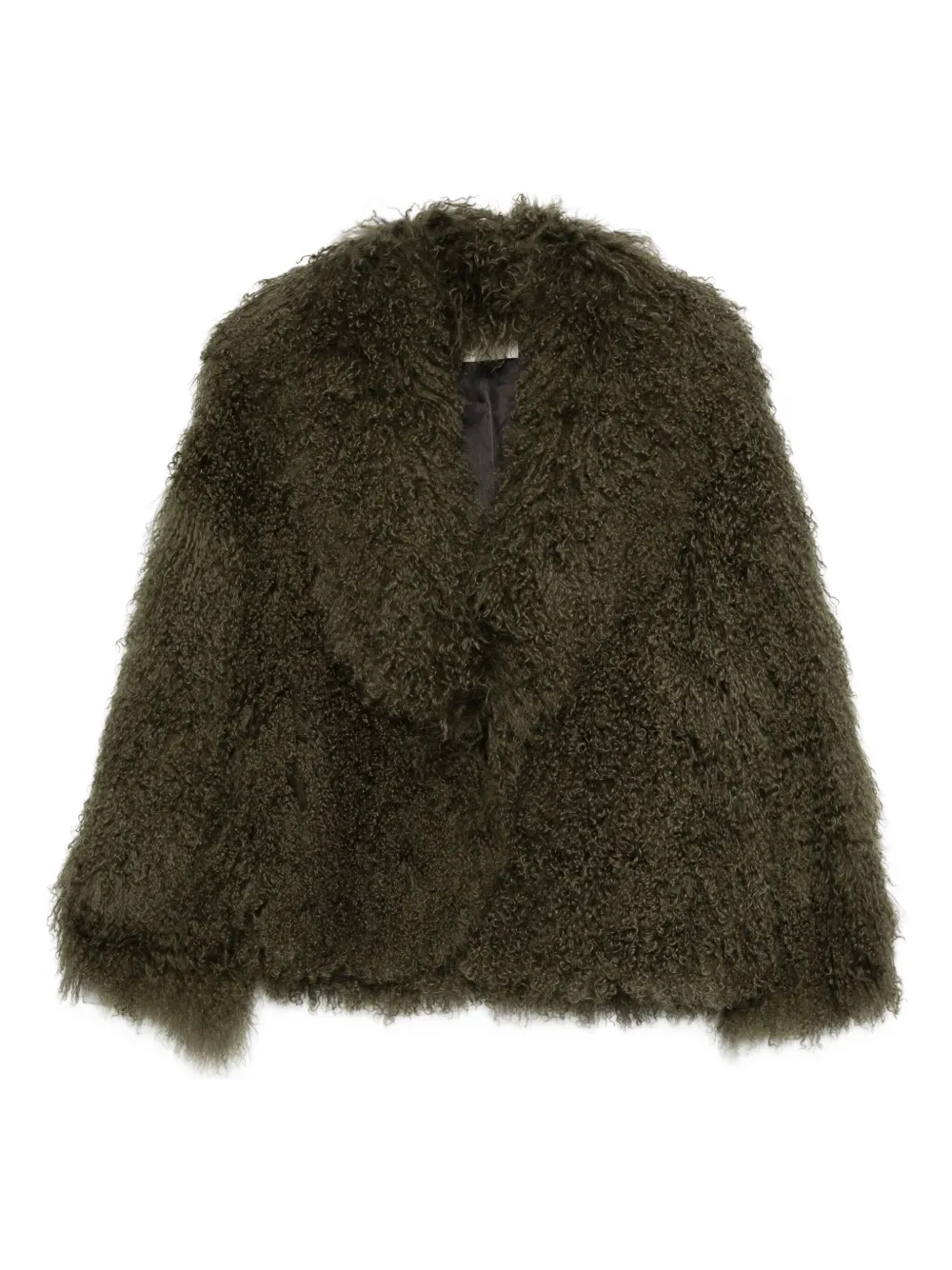 MARKGONG shawl-collar jacket | Green | Image 1