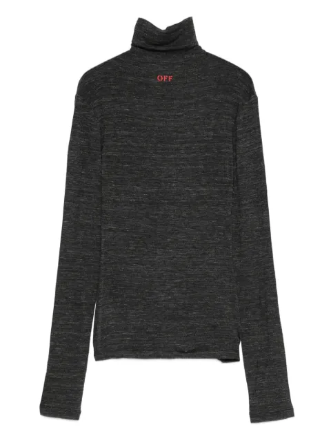 Off-White roll-neck sweater 