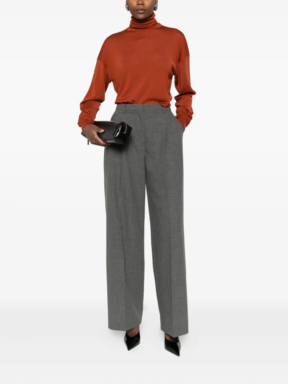 Saint Laurent roll-neck top | Knitted Sweaters | Image 2