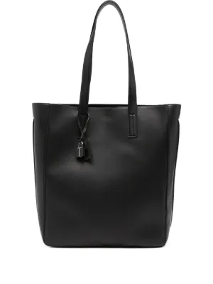 トムフォード TOMFORD スウェードレザー トートバッグ 黒 TOM FORD レザー トートバッグ | ブラック | FARFETCH JP