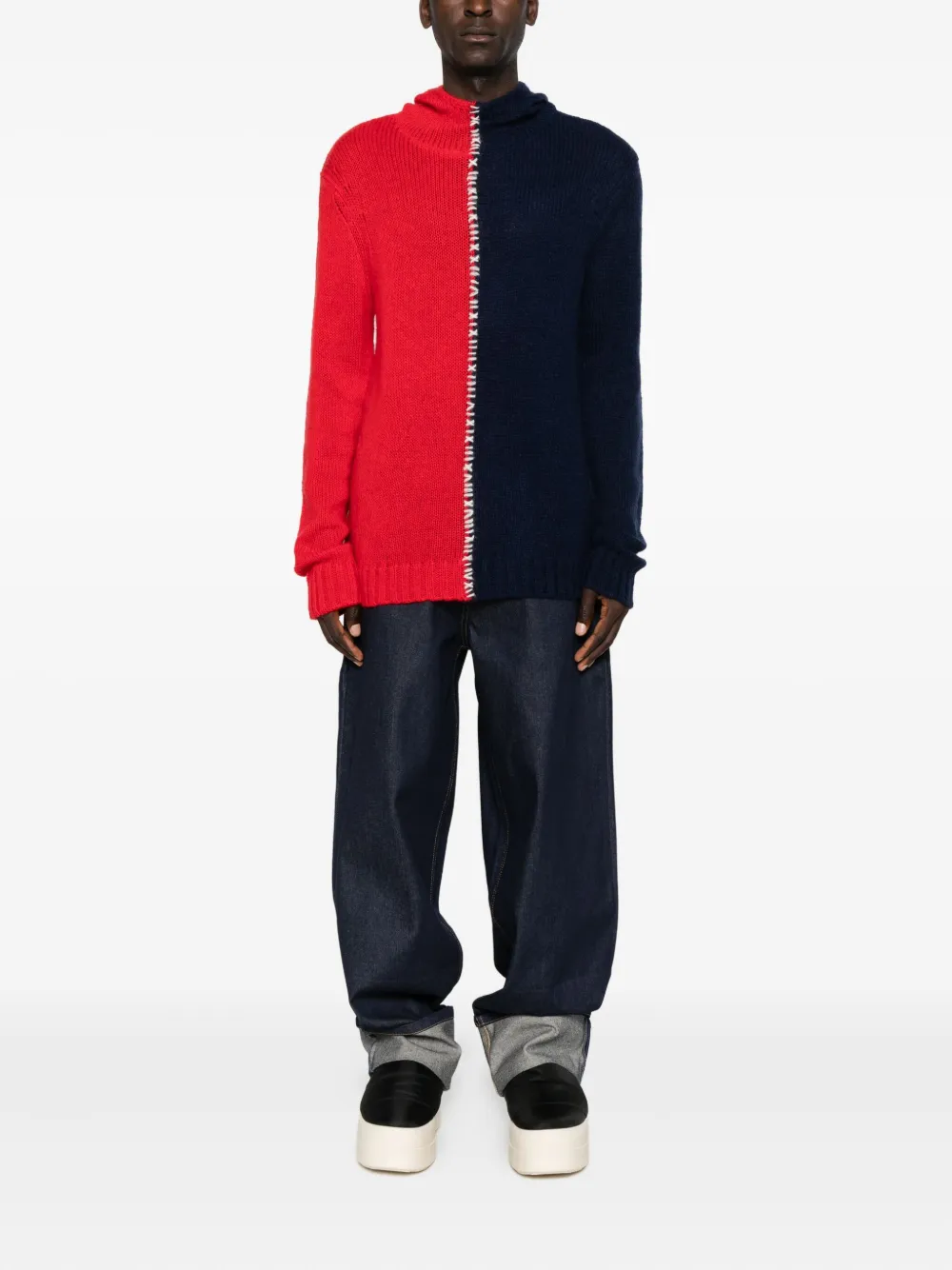 Charles Jeffrey Loverboy Roll-neck Sweater In Multi