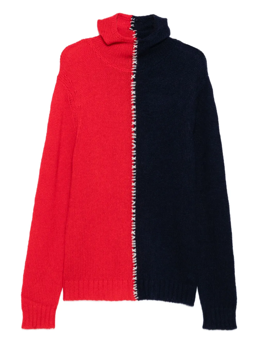 Charles Jeffrey Loverboy roll-neck sweater | Red | Image 1