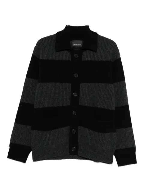 Roberto Collina striped shirt jacket