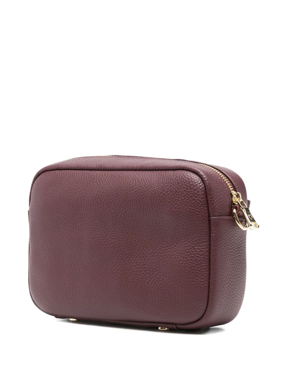 Braccialini Heart-appliqué Cross Body Bag In Burgundy