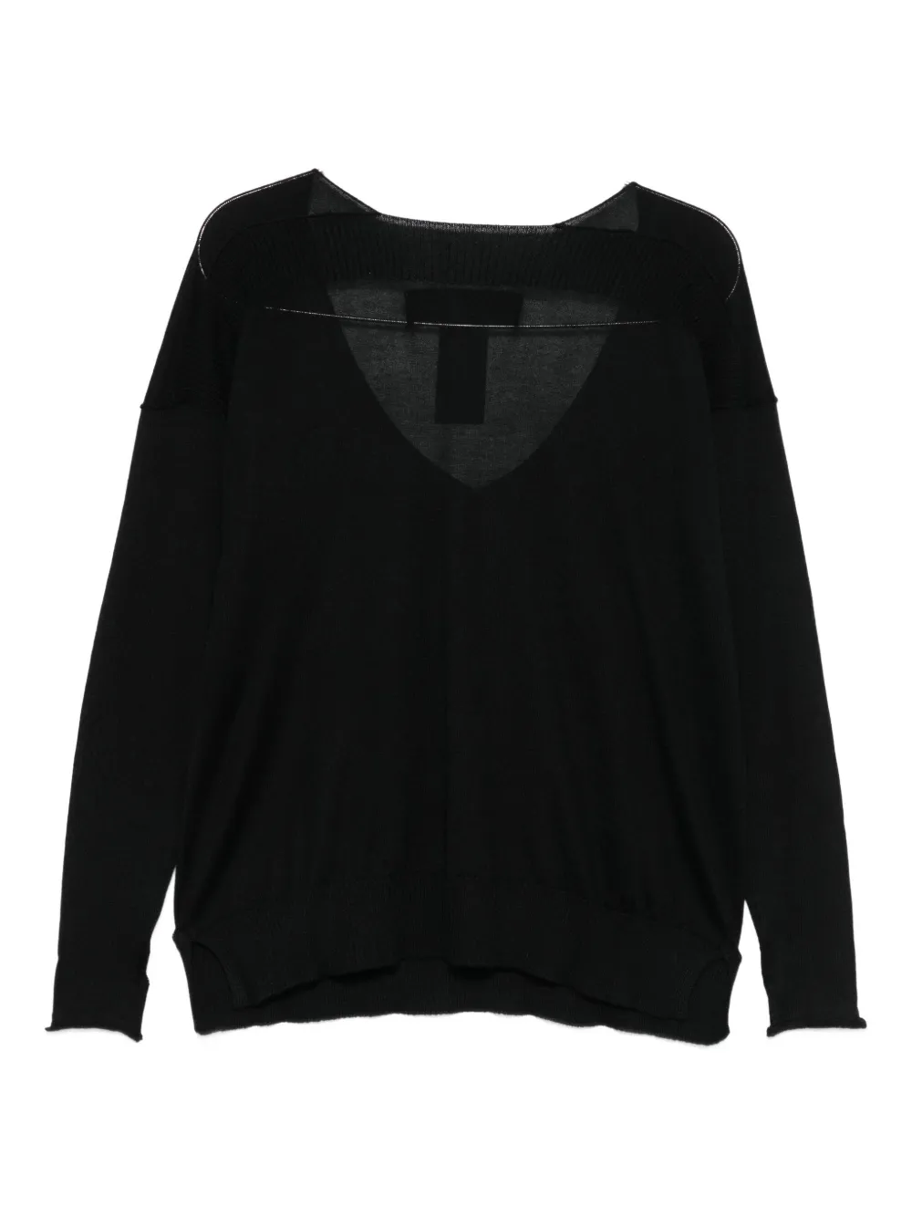 Isabel Benenato V-neck sweater | Knitted Sweaters | Image 2