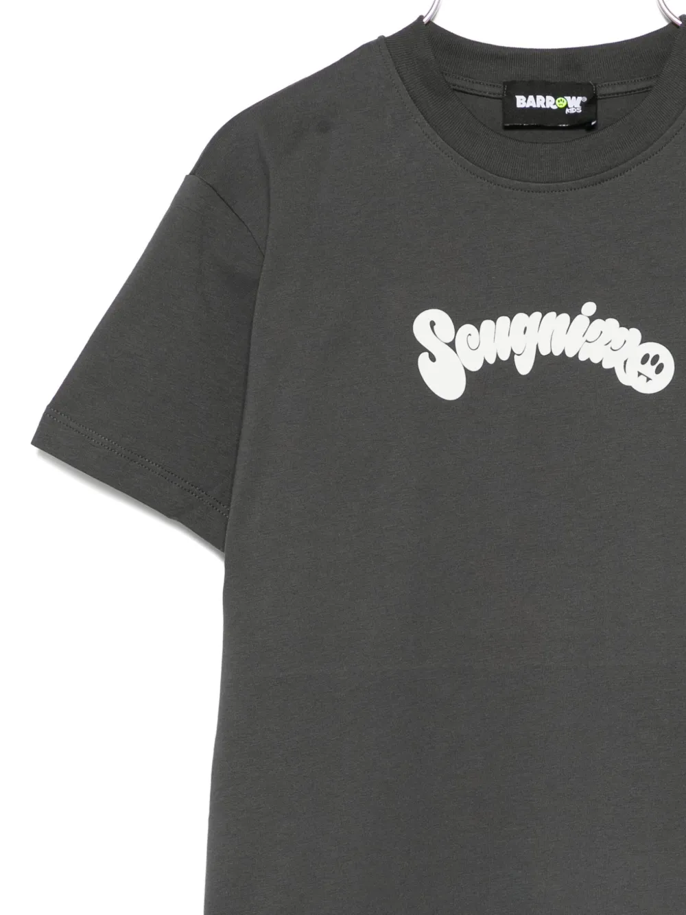 Barrow Graphic-print T-shirt In Gray