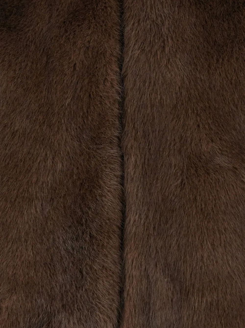 Giovanni Paris Faux-fur Jacket In Brown