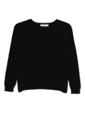 TABARONI CASHMERE crew-neck sweater - Black