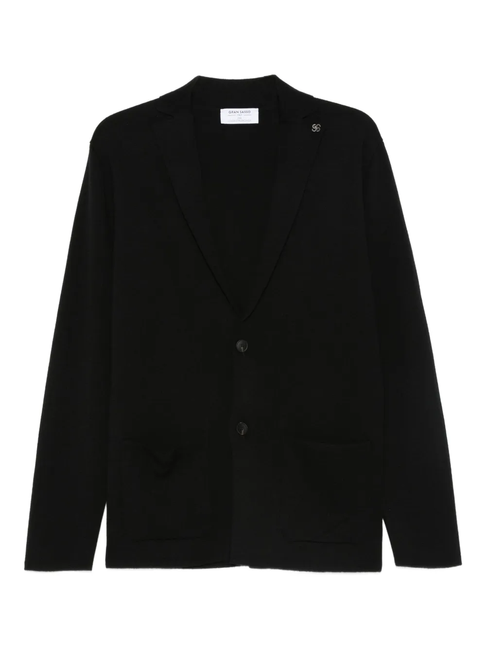 Gran Sasso blazer de lana con botones | negro | Image 1