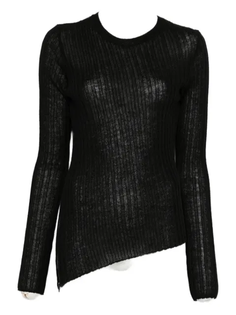 Yohji Yamamoto — ribbed-knit jumper