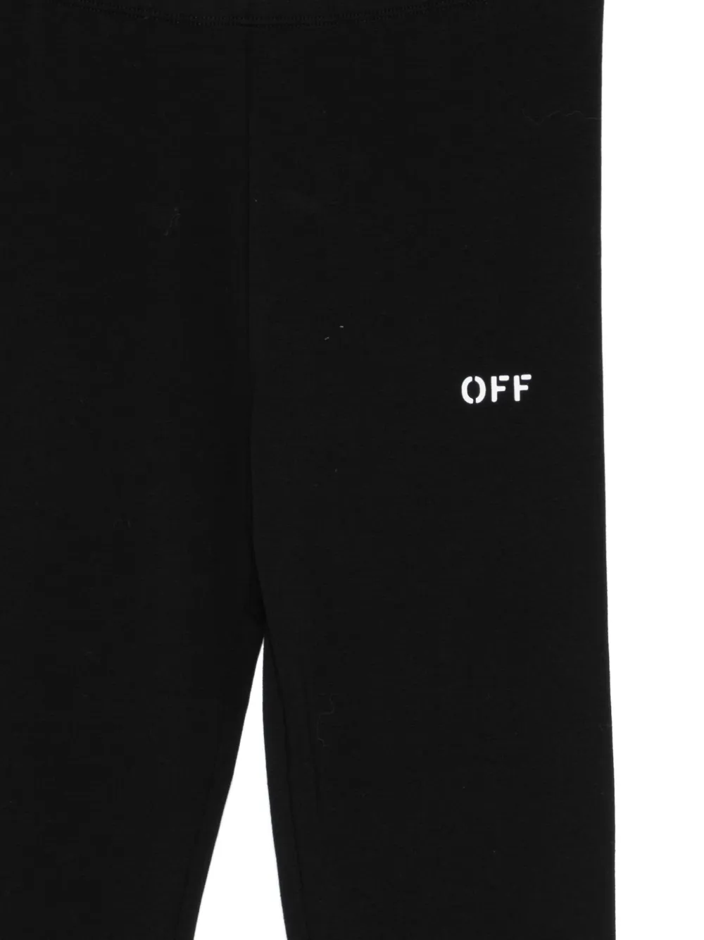 Off-White Kids Broek met logoprint Zwart