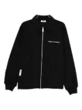 GCDS cotton zip-up jacket - Black