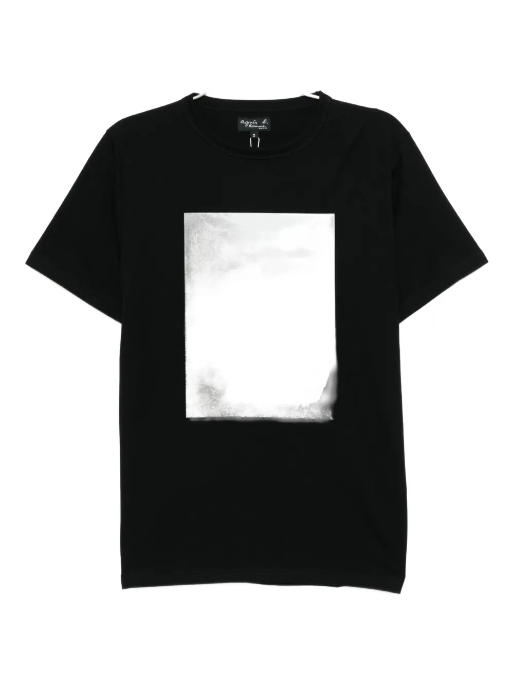agnès b.  graphic-print T-shirt | Black | Image 1
