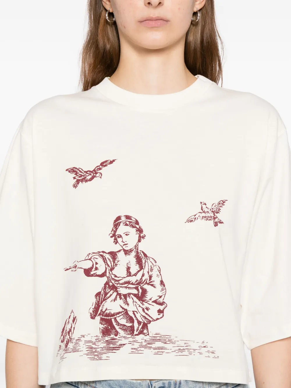 Agnès B. Graphic-print T-shirt In Multi