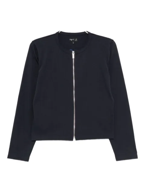 agnès b.  logo-embroidered sweatshirt