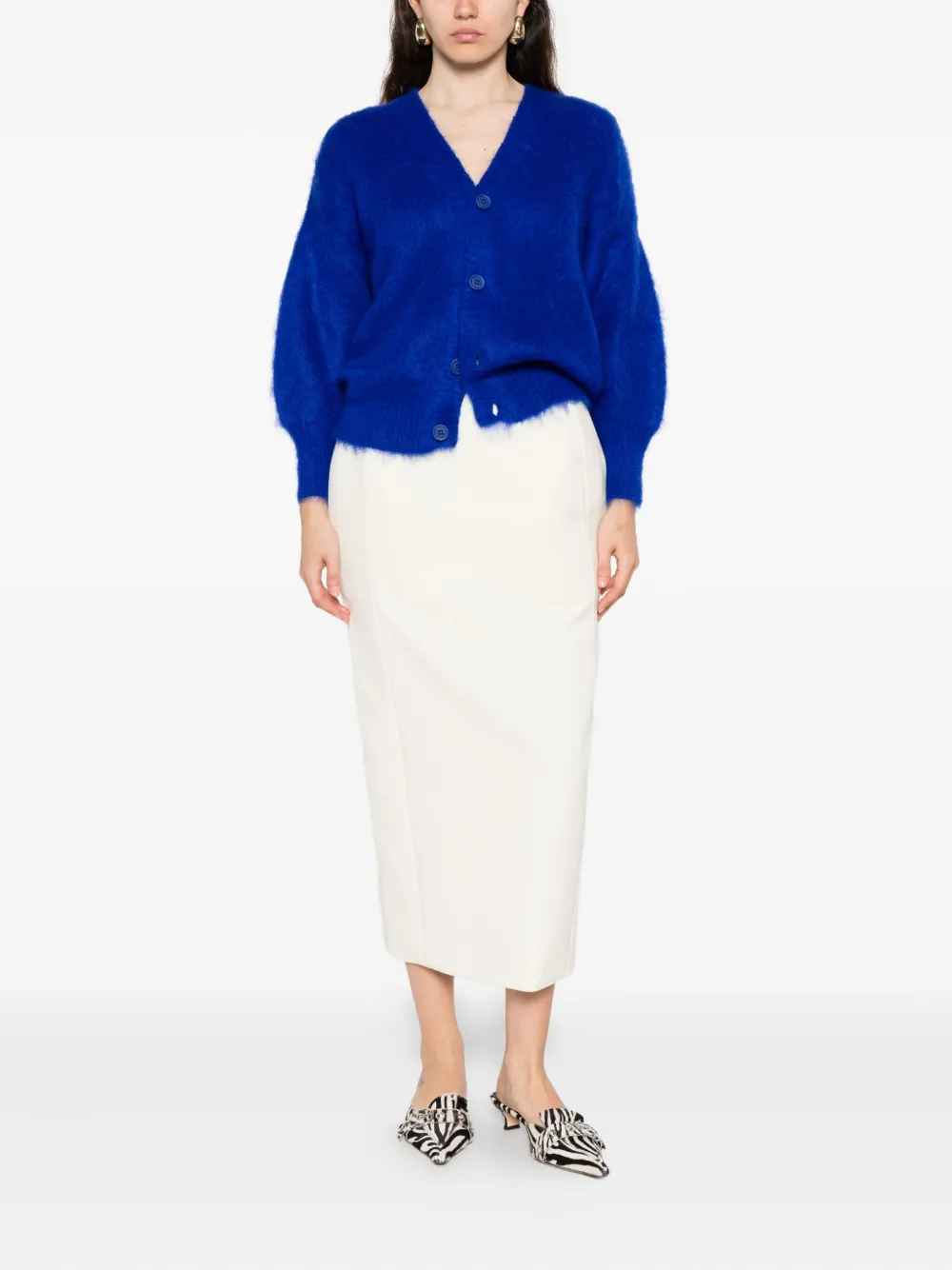 Cfcl Button-down Cardigan In Blue