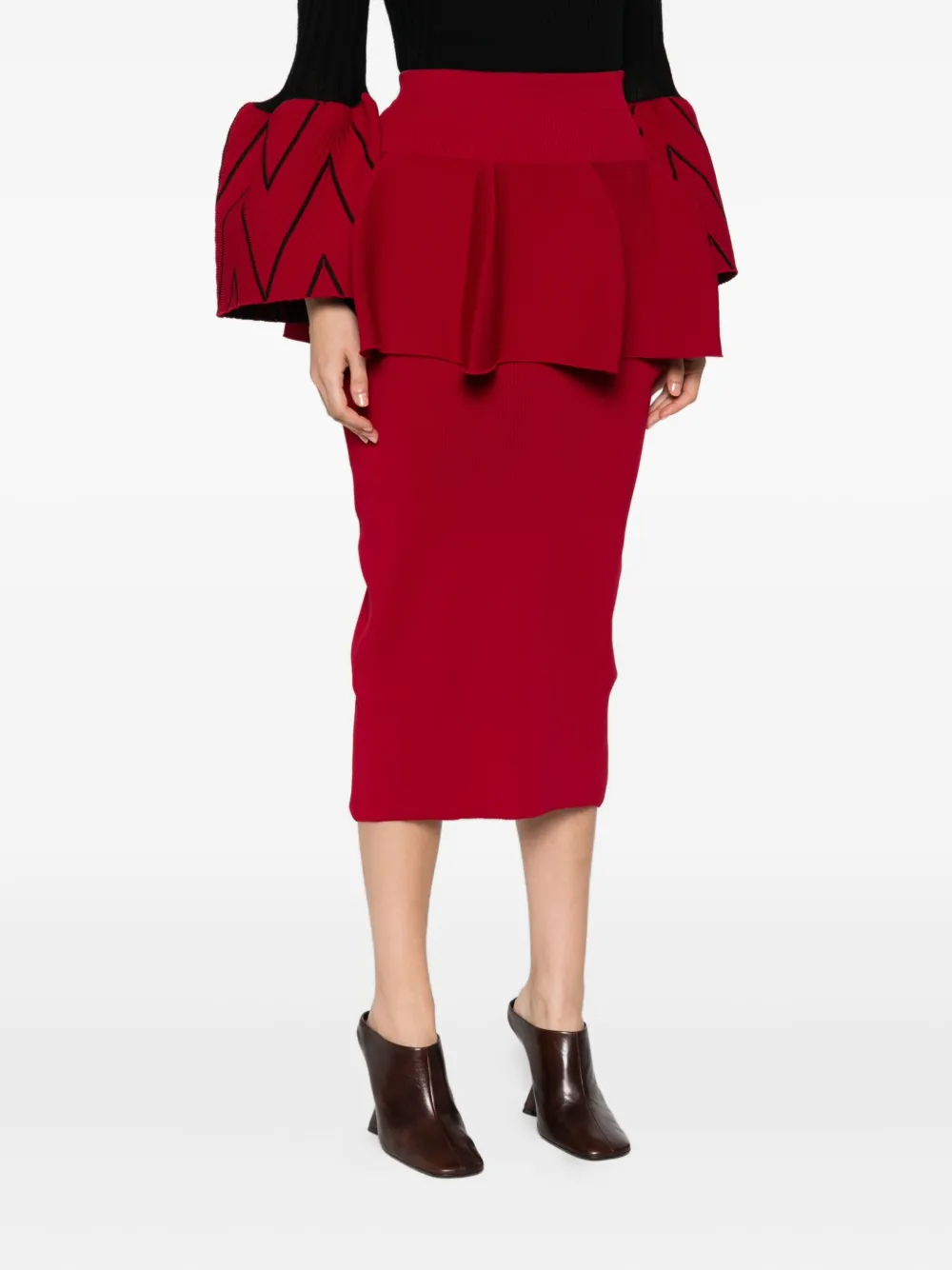 CFCL Rok met ruches Rood