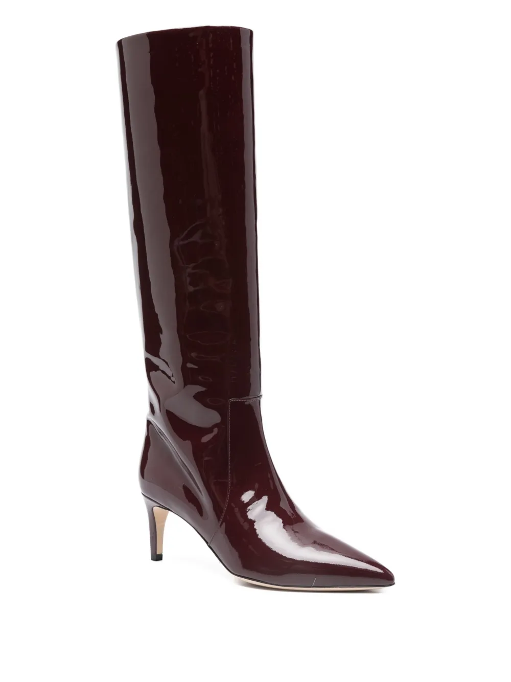 Paris Texas 60mm Pointed-toe Boots In Burgundy